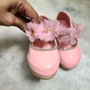Combo of  Pink Flower Shoes