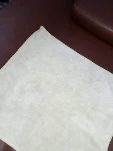 Bunny Print Baby Washcloth