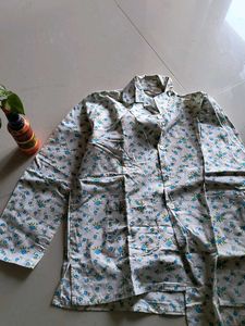 Floral Button-Down Summer Coat