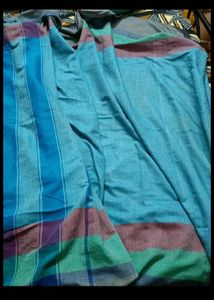 Saree With Sleeveless Blouse