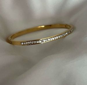 Studded Bracelet Bangle Anti-tarnish Pvd Plated