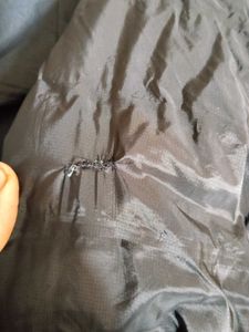 Black Hooded Puffer Jacket