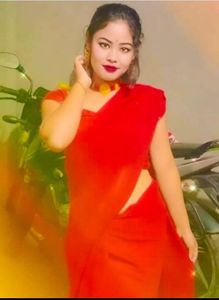 Red Saree With Blause  ❤️