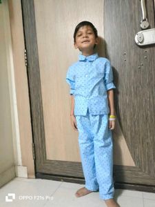 Boy&#39;s Blue Pajama Set