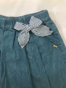 Denim Skort
