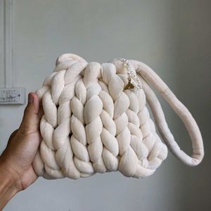 Chunky Knit Handbag