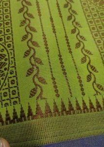 Elegant Beautiful Self Woven Cotton Silk Saree