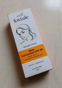 Foxtale Glow Sunscreen SPF 50