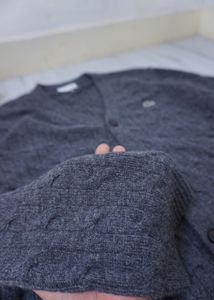 Lacoste Wool Blend Cardigan