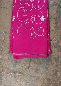 Magenta Saree