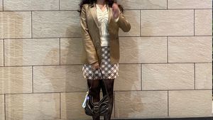 Vintage Leather Blazer