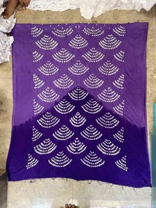 Bandhani suit metrial