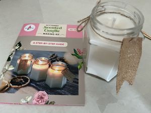 Sandalwood Scented Candle Available 💚