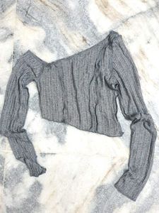 🌚Long Sleeve Crop Top