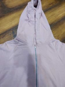 Pink Zip-Up Hoodie