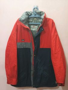 Mountain Farwest Navy-Blue Red Jacket