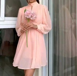 Ewa Young Peach Mini Dress