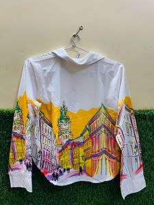 ELEGANT WOMEN PRINTED MULTICOLOURED SHIRT