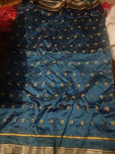 Elegant Blue Saree