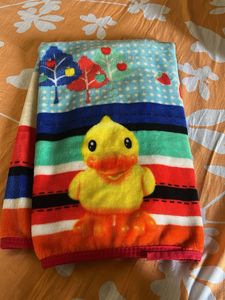 Duck Print Baby Blanket
