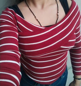 Maroon Top
