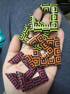 Y2K Graphic Print Earrings - 3 Pairs