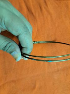 Set Of 2 Pairs Hoop Earrings Gold And Silver