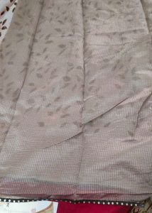 new Elegant Beige Saree