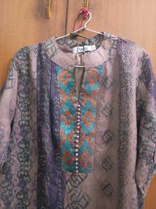 milti color kurti style top