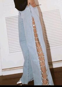 Side Slit Newme Pants