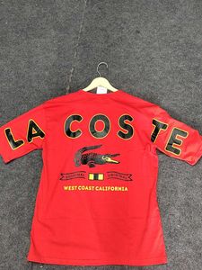 Vintage COS Lacoste Red Graphic Tee