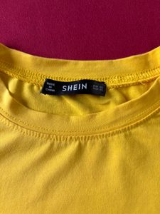 Shein Yellow T-shirt