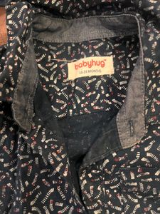 Baby Boy Half Shirt And Jeans Combo