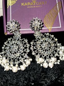 Statement Pearl Drop Earrings