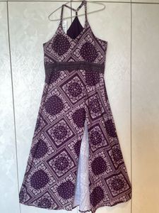 Patterned Maxi Dress