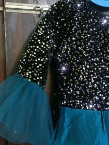 New Trendy Party Wear Velvet Frills Anarkali Gown