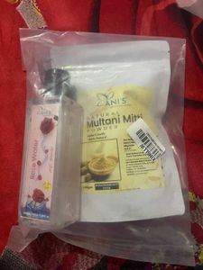 COMBO OF ANI&#39;S MULTANI MITTI POWDER &amp; ROSE WATER