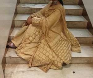 Elegant Centre Cut Mastani Dress