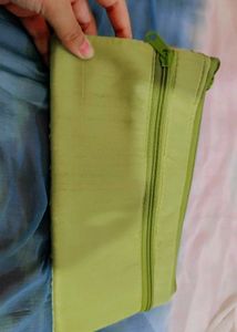 Set Of 2 New Embroidered Pouch Clutches