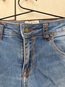 Ripped Light Wash Jeans