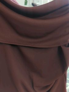 Burgundy Off-Shoulder Top