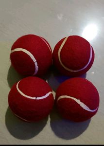 4 Combo Red Tennis Ball