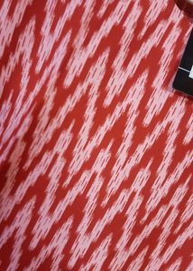 Red Patterned Kurti For Women