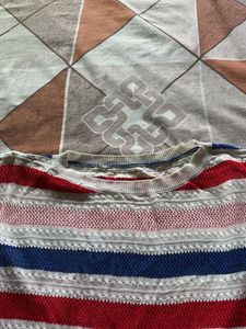 Striped Knit Sweater