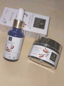 GLOW FACE CREAM AND SERUM (COMBO)