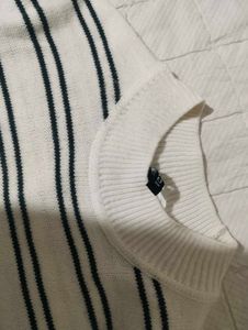 Striped H&amp;M Knit Sweater for women