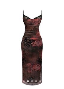 Elegant Floral Maxi Dress