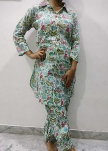 Floral Afghani Suit