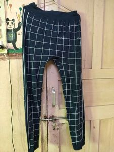 Grid Pattern Lounge Pants Combo Of 5