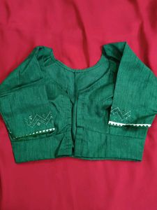 Emberld Green tailore made Blouse